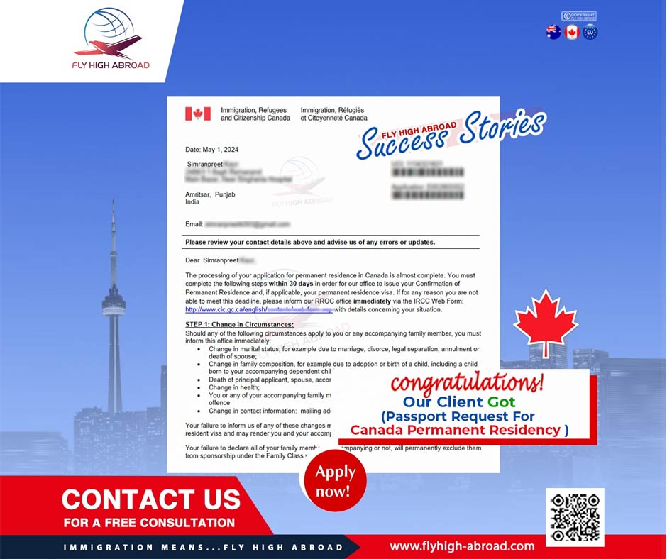 Canada Permanent Residency