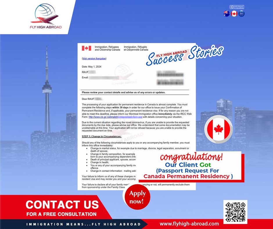 Canada Permanent Residency